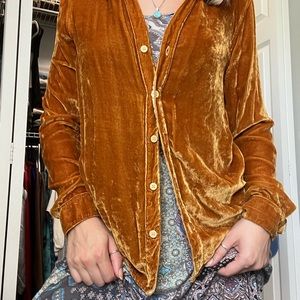 Free People Velvet Top